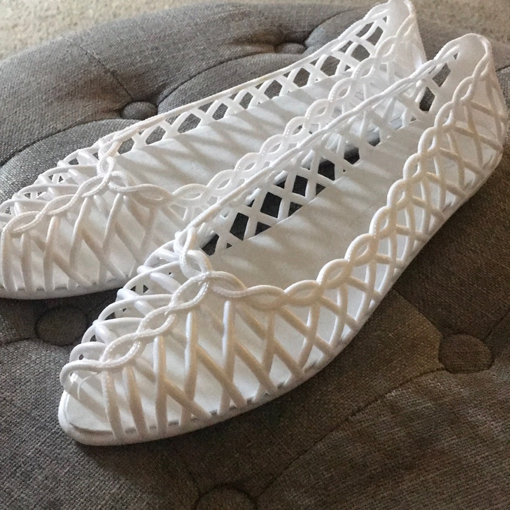 Jeffrey Campbell Marmalade gelly flats